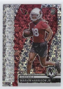 2024 Mosaic Introductions No Huddle Silver Prizm Marvin Harrison Jr #3 Rookie RC