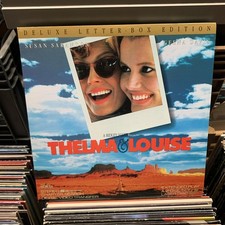 Thelma and Louise Laserdisc, 1992 2-Disc WIDESCREEN GATEFOLD Ridley Scott 