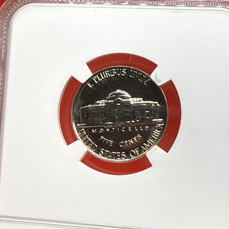 1956 Jefferson Nickel NGC Certified PF67 Scales Label 8160833-042 - Image 3 of 3