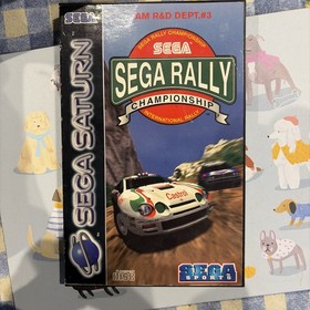 Sega Rally Championship for Sega Saturn Complete PAL