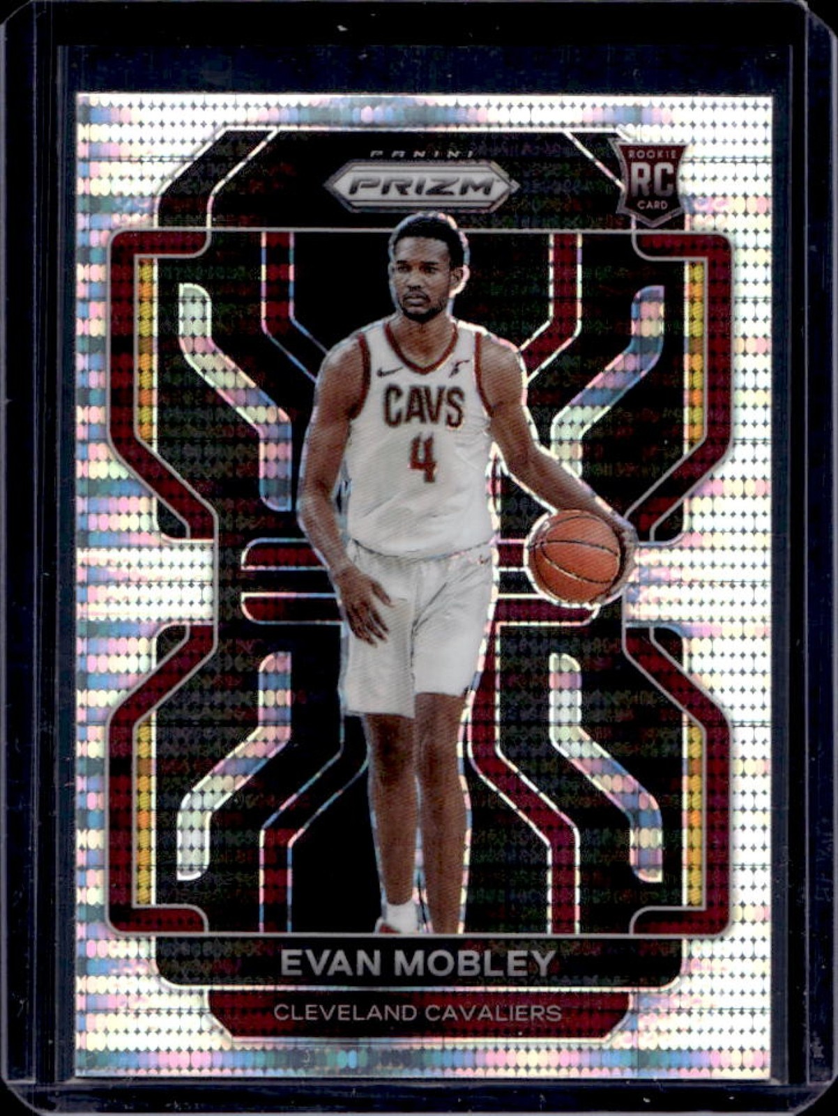 2021-22 Prizm Evan Mobley RC Pulsar Rookie #325 Cavaliers