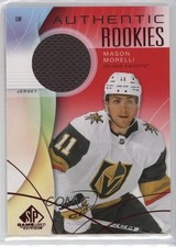 2024-25 Upper Deck SP Game Used Authentic Rookies Red Jersey Mason Morelli 1u0d