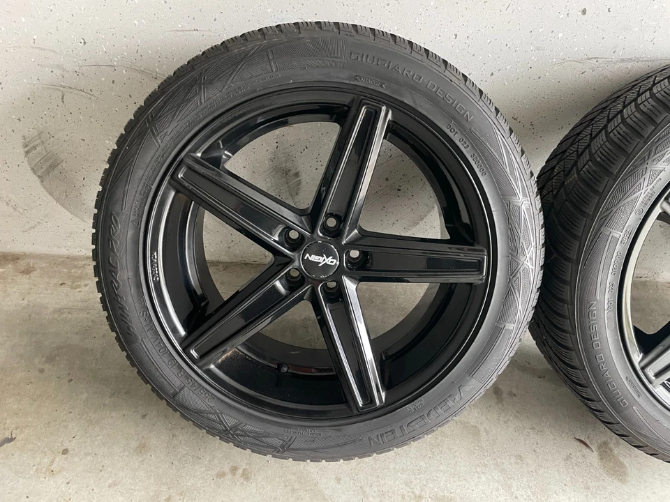 Oxigin 18 Concave 4 x LM Felgen 8,5 x 19 ET 35 Lochkreis 5x 112 mit Winterreifen - Bild 2 von 4