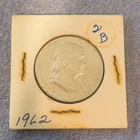 1962 Franklin Half Dollar 50C US Coin