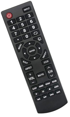 Universal Remote Control Replacement for Insignia TVs - Not fire & Black