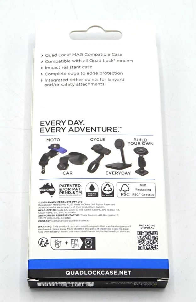 Quad Lock Phone MAG Case Apple iPhone 16e for all Q-Lock Mounts - GN-438-F10 - Image 4 of 4