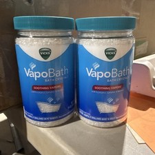 2 PACK  Vicks VapoBath Vapor Crystals