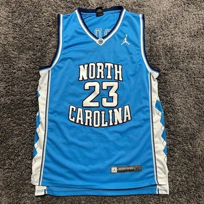 Michael Jordan North Carolina Tar Heels Men's Size XL Blue Basketball Jersey