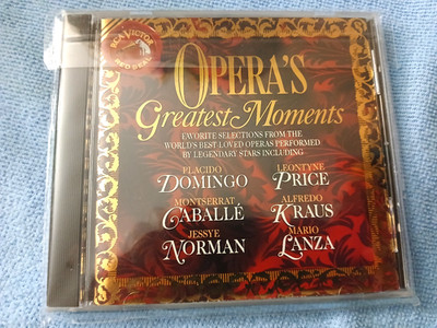 opera's greatest moments  CD   1992  - ''brand new, still sealed''