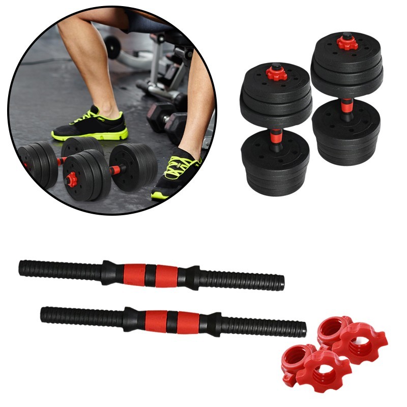 2-teilige Hantelstange umweltfreundliches Hantelzubehör Fitness-Hantelset