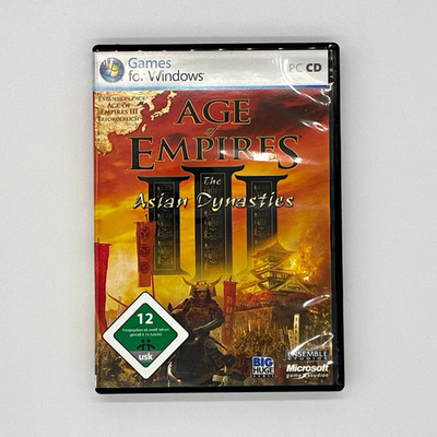 Microsoft Game Studios Age of Empires III Asian Dynasties PC PAL Expansion USK12