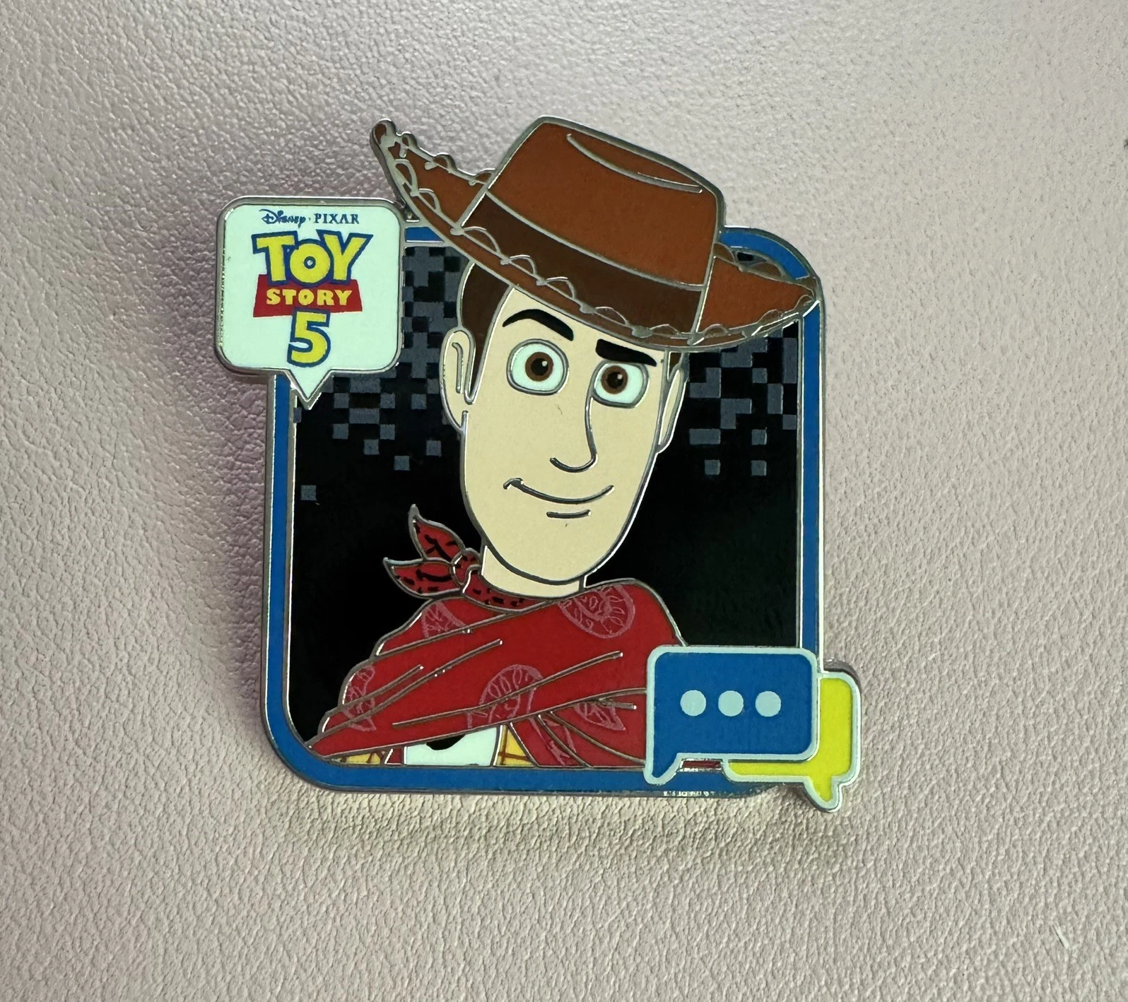 2026 Disney Parks Pixar Toy Story 5 Mystery Pin - Woody