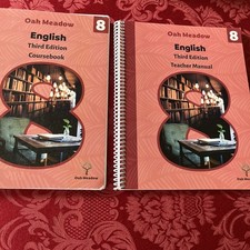 Oak Meadow English 8 Teacher Manual brand new
