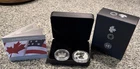 2019 Pride of 2 Nations Silver American Eagle & Maple Enhanced Rev Proof 052904
