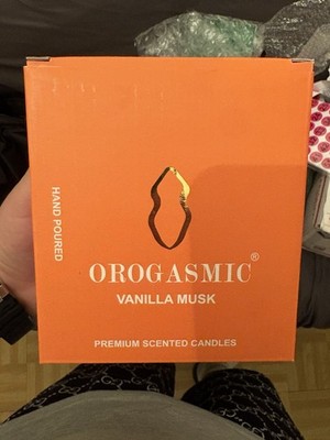 Orogasmic Vanilla Musk Eau de Parfum Candle Brand New