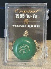 Original 1955 Duncan Green Super Tournament Yo-Yo  Trick Book