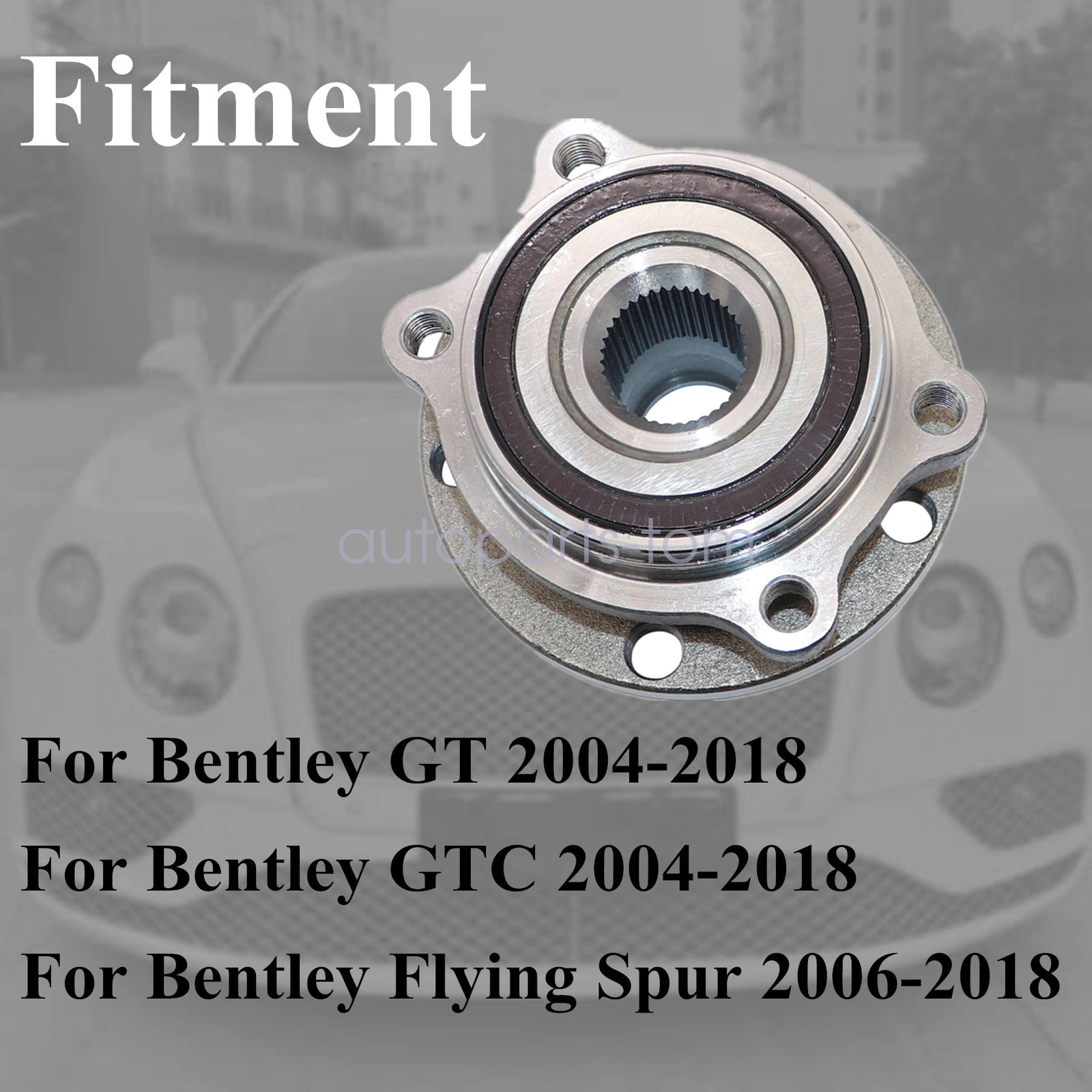 Bentley Continental GT 2004-2018 Hub bearing assembly P/N 3W0407613E