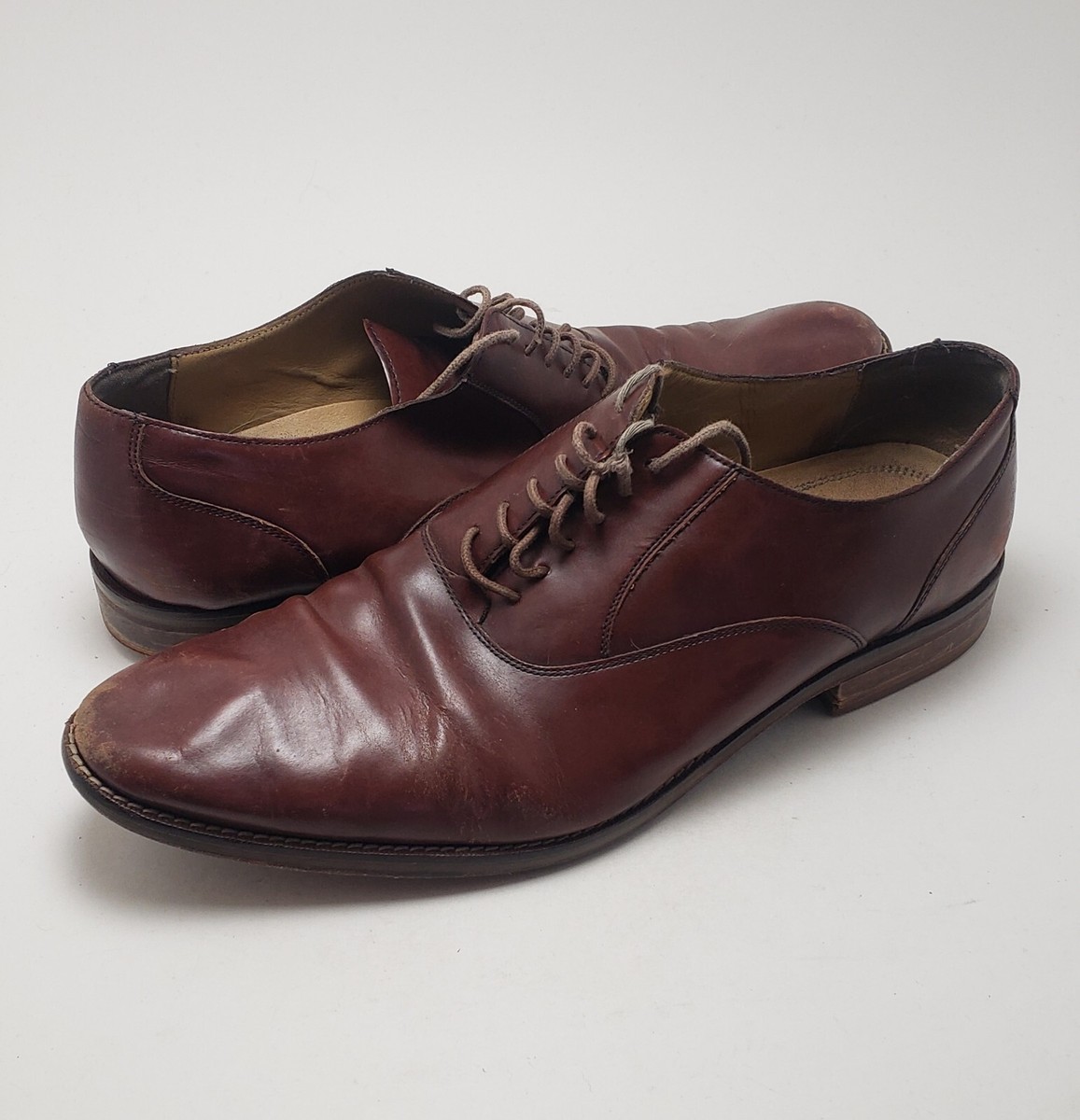 Mens Cole Haan Grand OS Brown Solid C12848 K L14 Oxford 