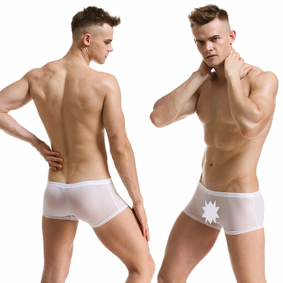 81-015 Hipster Pants Slip Eis Seide SEAMLESS Nahtlos TRANSPARENT WEISS in S-3XL - Bild 2 von 4