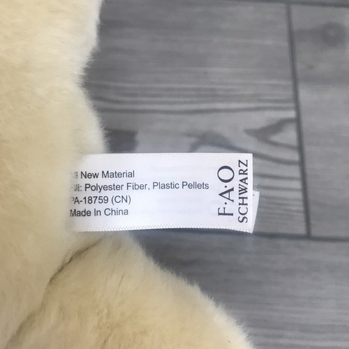 FAO Schwarz Golden Yellow Labrador Lab Puppy Dog 10” Plush Stuffed Lovey - Picture 4 of 6