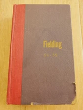 FIELDING'S TRAVEL GUIDE TO EUROPE 1954-1955 HC Vintage + Amex Travel Service