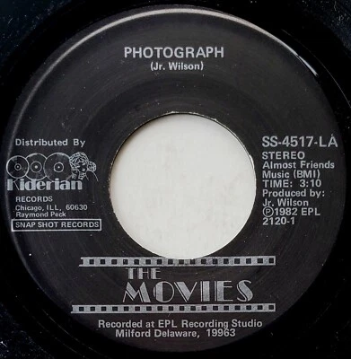The Movies 45 Photograph / Love and I - Killer 1982 Power Pop - HEAR - Image 1 of 2