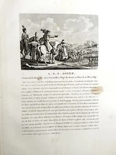 Engraving Fasts Of The French Nation - L.S.X. Be Brigade General Versailles