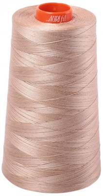 Aurifil 2314 - Beige - Mako 50 Wt 100% Cotton Thread, 6,452 Yard Cone