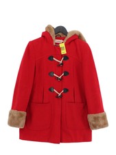 Louche Women's Coat Uk 10 Red Polyester