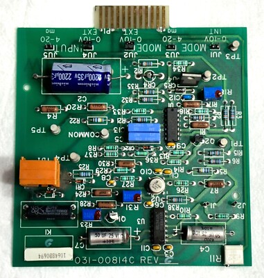 YORK CHILLER VSD STARTER CIRCUIT BOARD CARD 031-00814C REV G YORK CHILLER VSD STARTER CIRCUIT BOARD CARD 031-00814C REV G