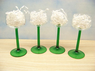 Luminarc - Green Vin Du Rhin Wine Glasses - Set of 4 (Small) - 6 Available