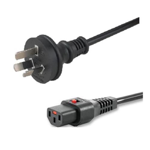 Iec Lock 2M Iec C13 To Aus 3 Pin Plug Power Cord Male To Female | eBay ...