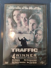 Traffic (DVD, 2000) Benicio Del Toro Michael Douglas Dennis Quaid Catherine Zeta