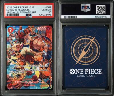 PSA 10 Edward Newgate SP Parallel ST15-002 Royal Blood ONE PIECE