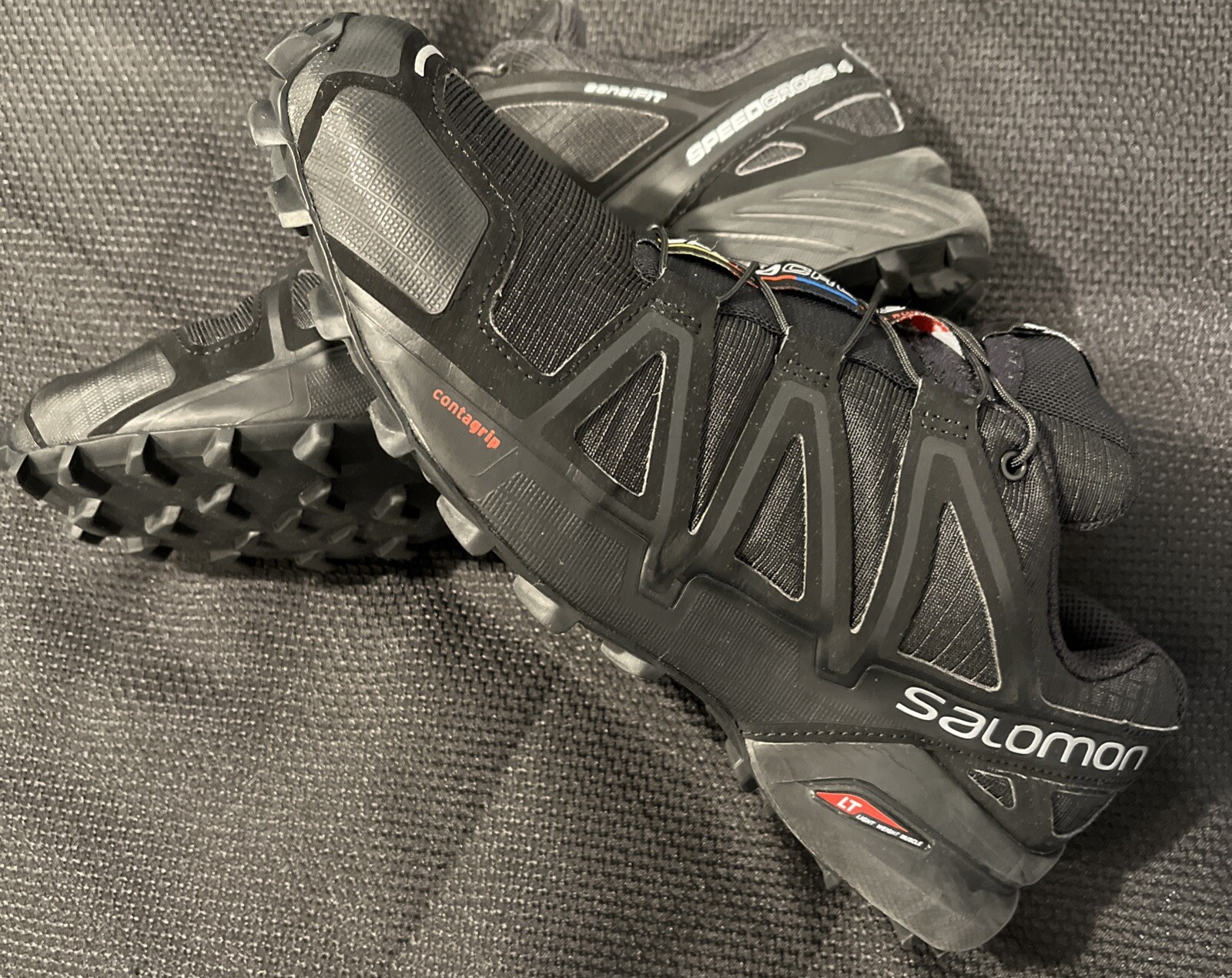 Salomon Speedcross 4 sneaker da trail donna leggere aggressive nere taglia 9 5