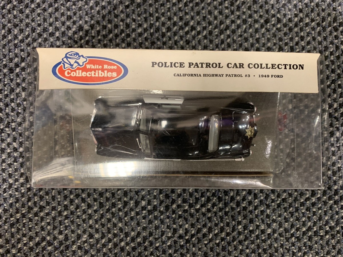 Miniature White Rose 1/43 - Ford 1949 Police California Highway Patrol, Boîte