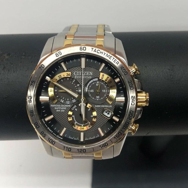 Citizen Eco Drive Radio Controlled Sapphire Men s Watch Model E650 