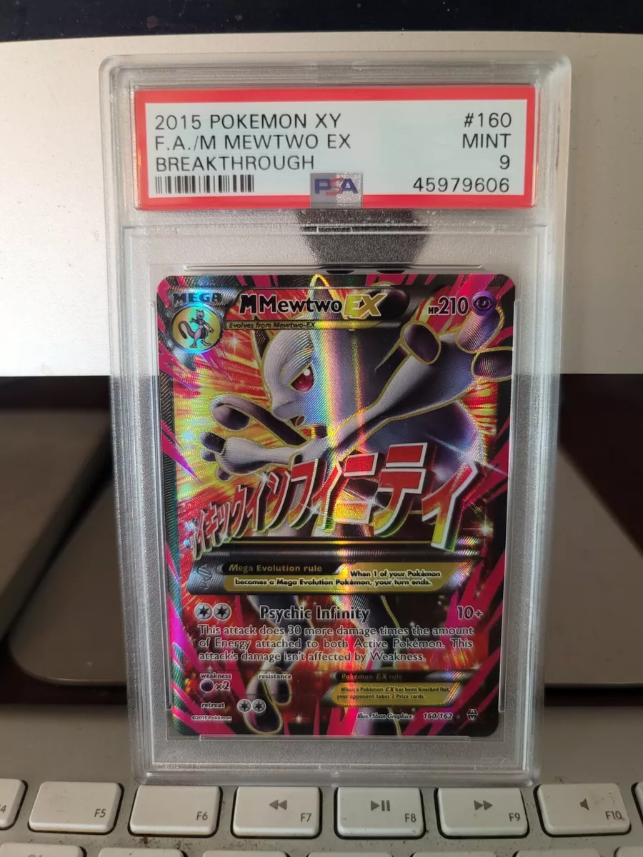  Pokemon - Mega-Mewtwo-EX (160/162) - XY Breakthrough - Holo :  Toys & Games