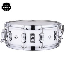 Mapex Black Panther Series VENOM 14" x 5.5" Wood Snare Drum Arctic White