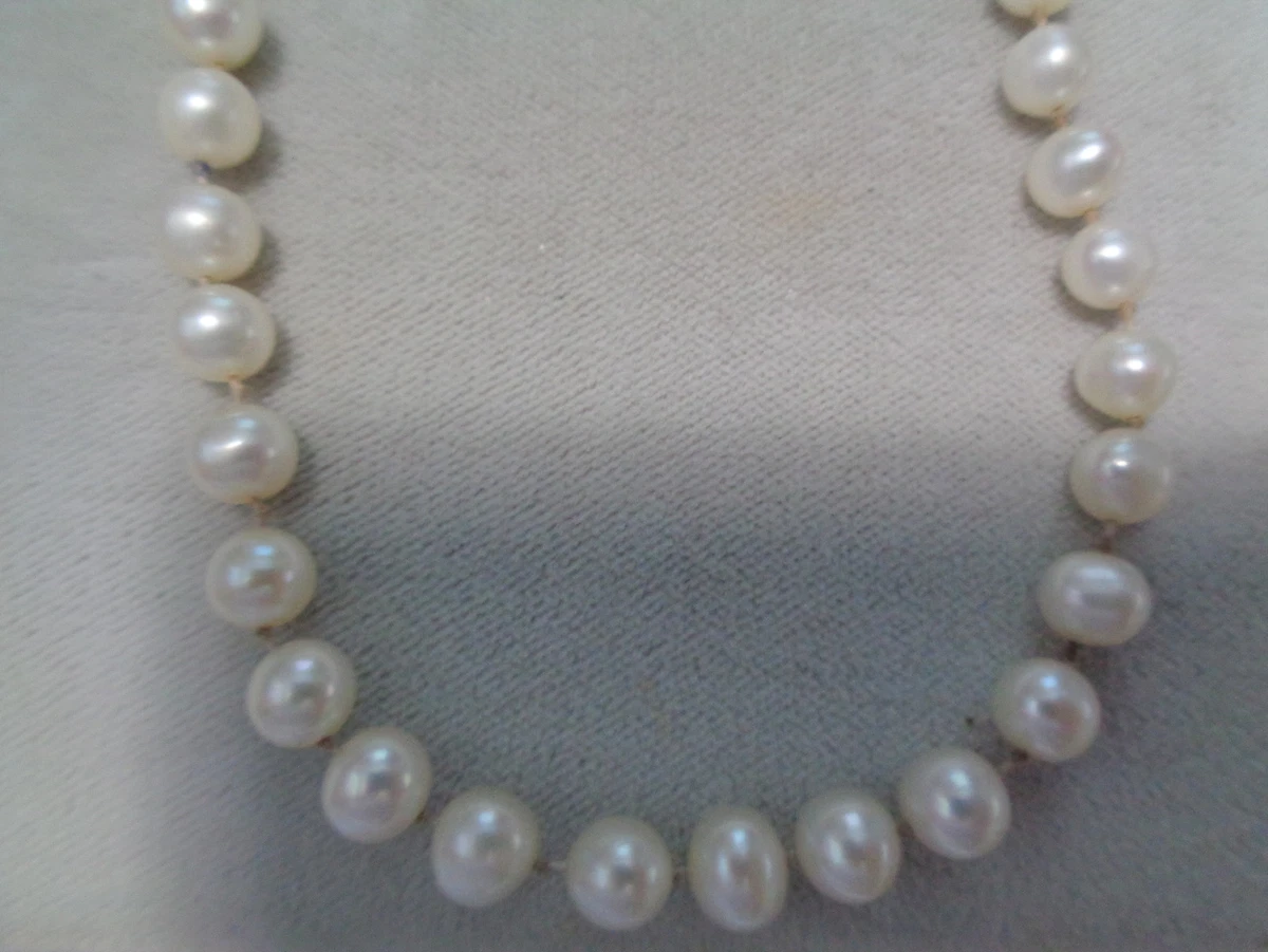 Vintage pearl necklace ebay sale