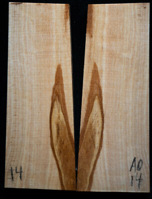 African Wild Olive #14 Knife Scales 5''x1.6-1.9''x 3/8''see100 species in my store