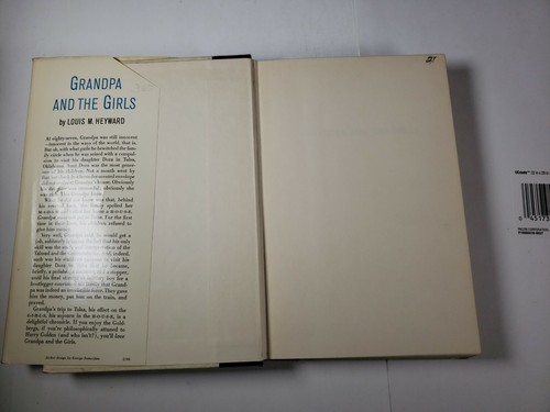 Vintage 1st Printing Hardcover Dustjacket GRANDPA AND THE GIRLS by Louis Heyward - Bild 7 von 8