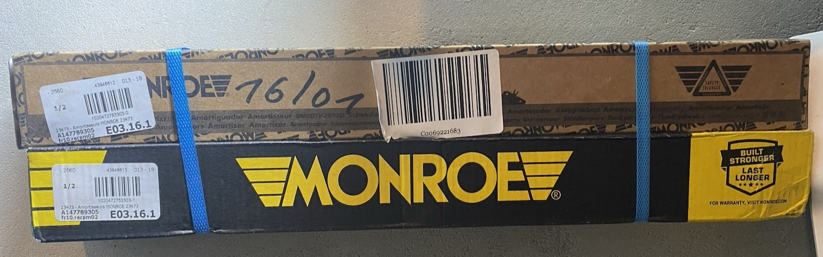 Amortisseurs arrière Fiat Punto Monroe 23473 pour rénover la suspension