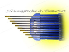 Wolfram Elektrode Gold WL15 zum WIG  DC-Schwei&szlig;en Wolframnadel Stahl Edelstahl