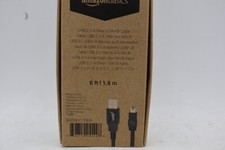 AmazonBasics B00NH11N5A USB 2.0 A-Male to Mini-B Cable Lot of 3