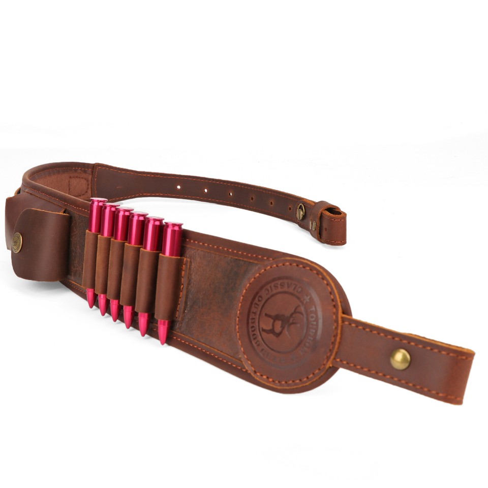 Tourbon Shooting Rifle Sling Ammo Holder Accessories Pouch Finger Rest