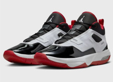 NIKE JORDAN STAY LEAL 3. UOMO. BIANCO NERO ROSSO UK 10 / US 11 / EU 45 *NUOVO*