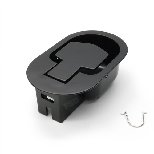Fantastic Furniture Metal Recliner Release Handle Lever Trigger + Retaining Clip - Picture 2 of 7