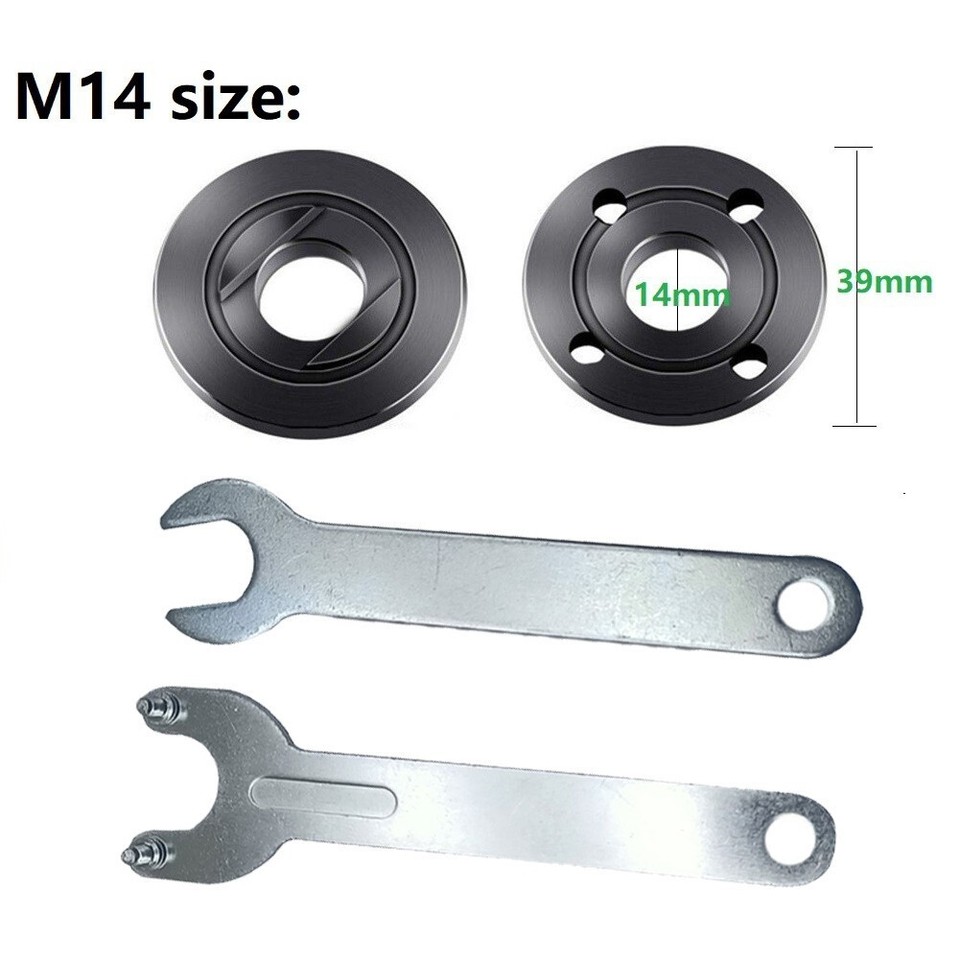 Winkelschleifer Zubehör Set 125mm - Flansch Set Mit Y-Schlüssel