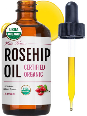 Kate Blanc Cosmetics Organic Cold Pressed Rosehip Seed Oil for Face & Hair